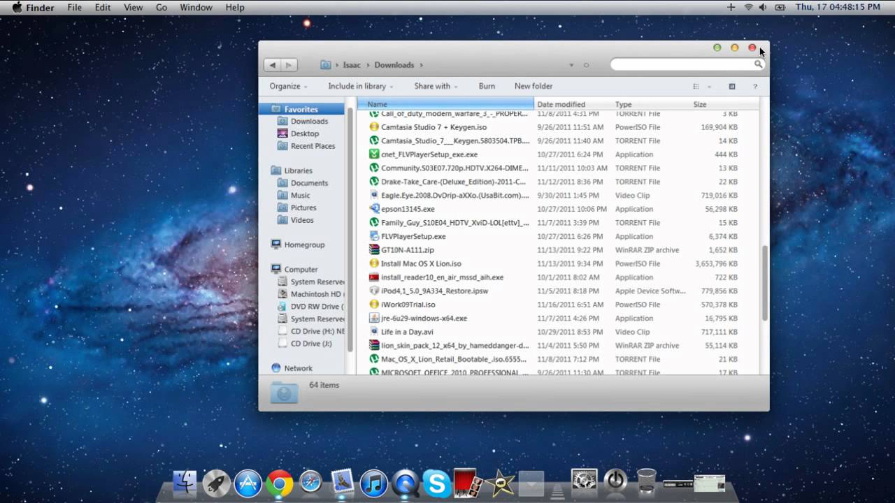 How to get mac os on windows